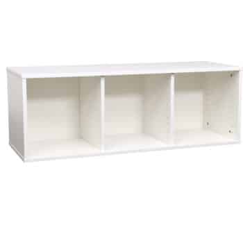 Quadro - Aufsatzregal S, mit 2 Mittelwänden, Breite: 116 cm