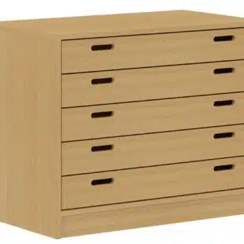 Papierschrank klein, Breite 100 cm - Dusyma