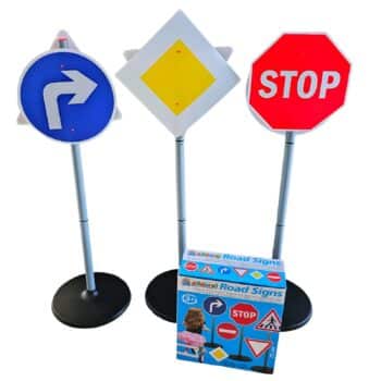 Verkehrszeichen-Set für Kinder