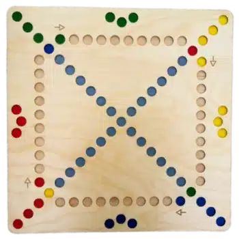 Quer durch Würfelspiel - "QU4" (eckig)