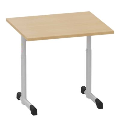 Schuleinzeltisch Basic-T, höhenverstellbar - Dusyma