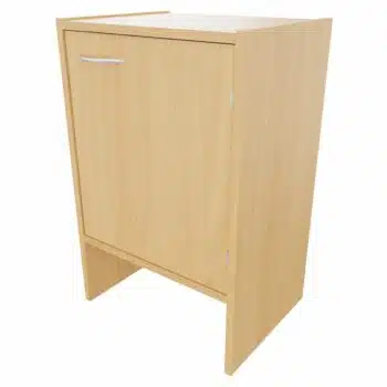 Sockelnischenschrank mit Tür, 1 Einlegeboden