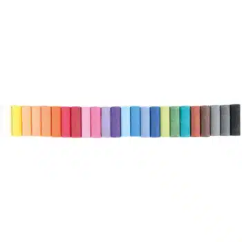 Pastellkreide, dick, 24 Farben