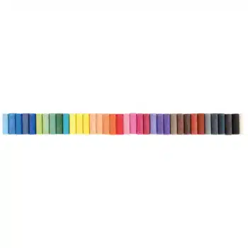 Pastellkreide, dick, 36 Farben