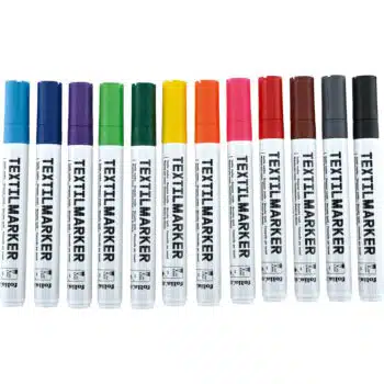 Textil-Marker, 12 Stück