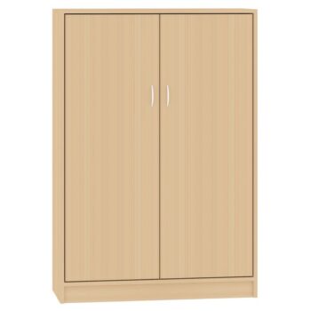 Aktenschrank mit 2 Türen und 3 Fachböden verstellbar - Dusyma