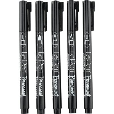 Marker, diverse Strichstärken, 5 Stück
