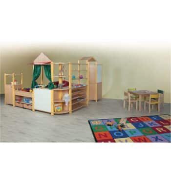 EMMA Regalsystem - Schrank mit Tür, Regal, Spielküche und Verkaufsstand