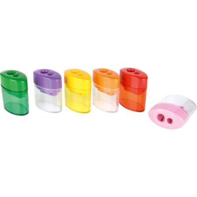 Doppel-Anspitzer, 6er-Set