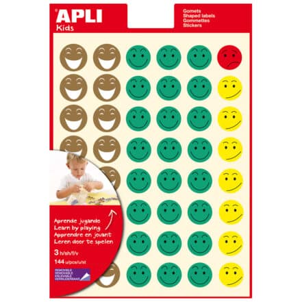 Smiley-Sticker, kleines Set