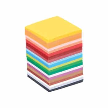 Origami Faltblätter, Quadrate 40 - viele Farben