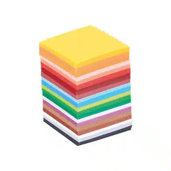 Origami Faltblätter, Quadrate 40 - viele Farben
