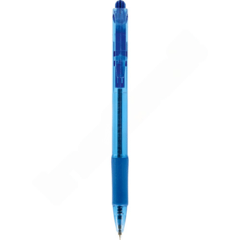 Druckknopf-Kugelschreiber Pentel, blau