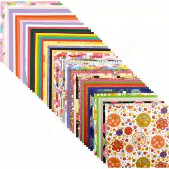 Origami Faltblätter, Quadrate 200 - Bunte Muster