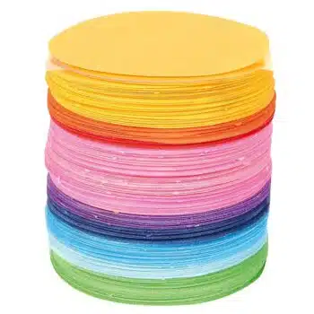 Origami Faltblätter, Kreise 30 - viele Farben