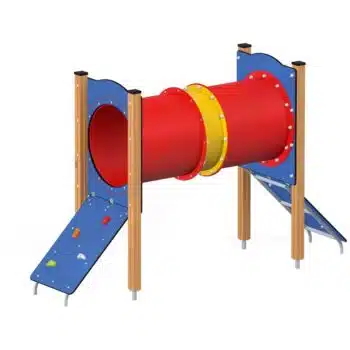 Kriechtunnel mit Rampen