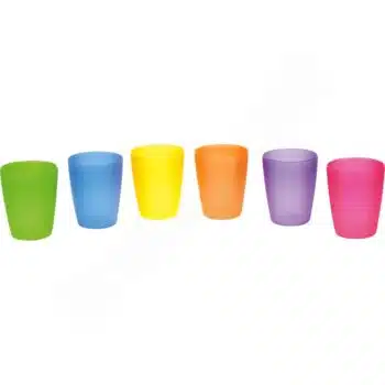 Zahnputzbecher aus Plastik, 0,3 l