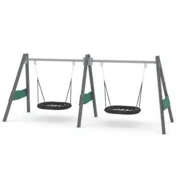 Schaukel mit 2 Vogelnestsitzen - RECYCLED RC1497 - Vinci Play
