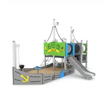 Spielschiff aus Stahl - STEEL+ 1736 - Vinci Play