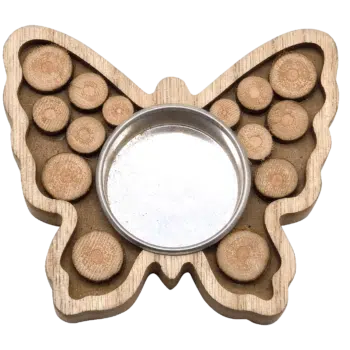 3D-Teelichthalter "Schmetterling"