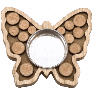 3D-Teelichthalter "Schmetterling"