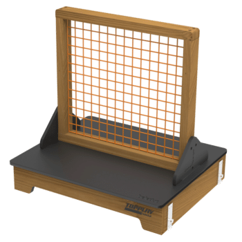 Activity Table Spielboard mit Aufsatz „Webrahmen“