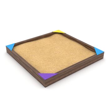 Sandkasten Quadratisch - SOLO WD1458 - Vinci Play
