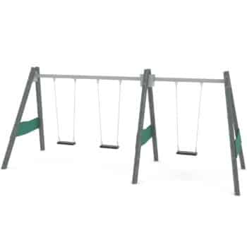 Schaukel mit Schaukelsitz und Vogelnest - RECYCLED RC1492 - Vinci Play