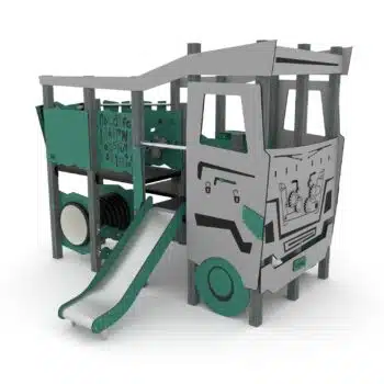 Spielhaus LKW mit Rutsche - RECYCLED RC1550 - Vinci Play