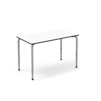 Rectangle – Höhenverstellbarer Rechtecktisch, Breite: 80 cm