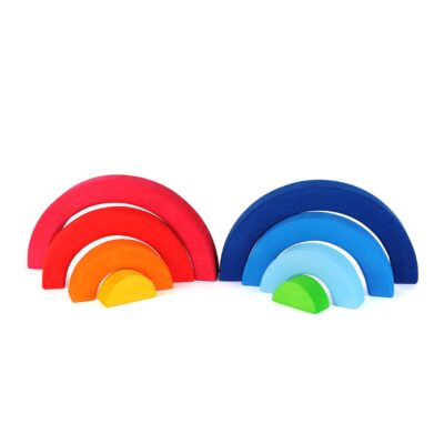 Kleines Bogen-Set, 8 teilig - Bauspiel