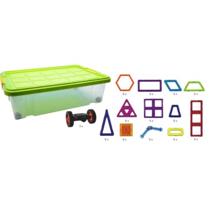 Geosmart KIGA - Magnetbausteine-Set 75 Teile