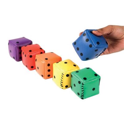 Regenbogen Würfel 6er Set