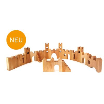 Großes Ritterburg-Set, 16-teilig - Bauspiel