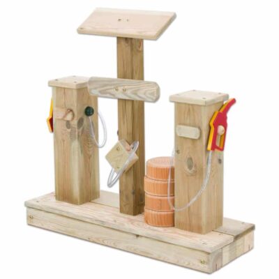 Kiga-Tankstelle aus Holz - Betzold