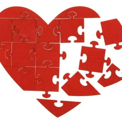 Holzpuzzle "Herz"