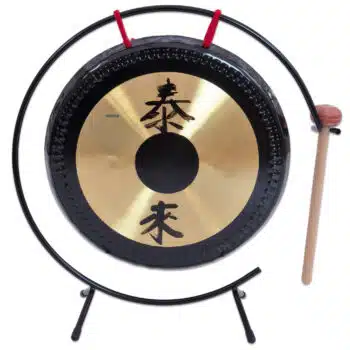 Betzold Musik Tisch-Gong mit Metall-Stativ