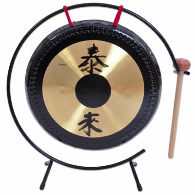 Betzold Musik Tisch-Gong mit Metall-Stativ