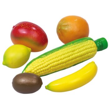 Betzold Musik Fruit-Shaker-Set & Mais-Guiro