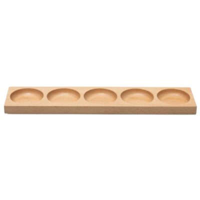 Sortierleiste aus Holz