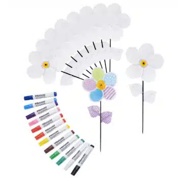 Bastelset Windrad-Blumen