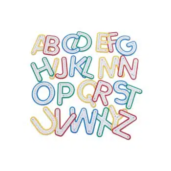 Buchstaben zum Fühlen und Nachspuren