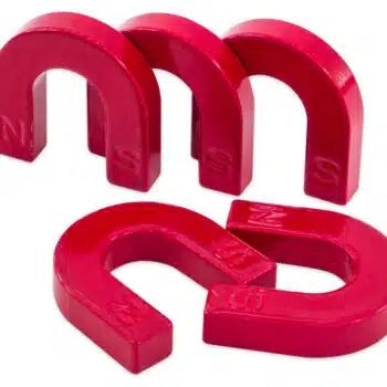 Hufeisen-Magnete, 5 Stück