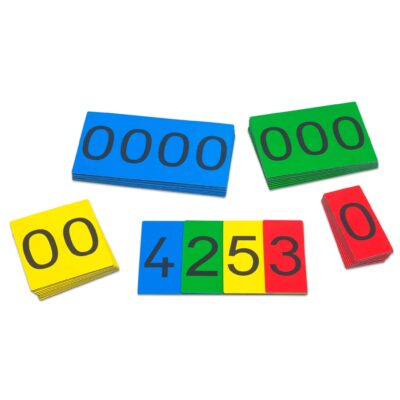 Magnetische Stellenwertkarten