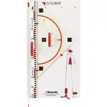GEOLINER Geräteplatte, magnetisch, 5-tlg.