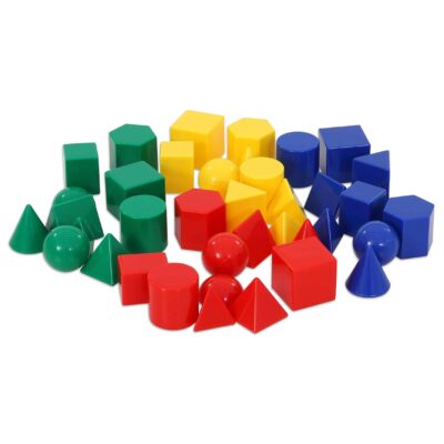 Kleine Geometriekörper, 40 Stück