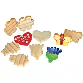 Holzfiguren Muttertag 10er Set
