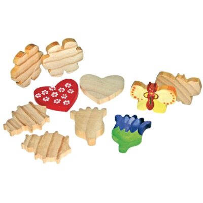 Holzfiguren Muttertag 10er Set