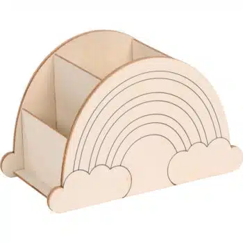 Regenbogen Stifte Box