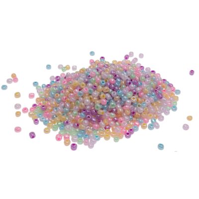 Glasperlen, Pastell, 100 g